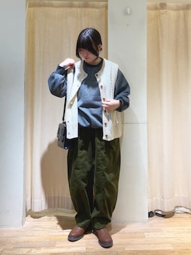 春さん（レディース・157cm）の冬コーディネート