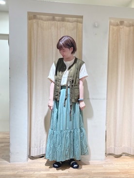 春さん(レディース・157cm)の夏コーディネート