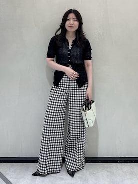 「ROPE'（ロペ）のアイテム」を使った、Hiyoさん（レディース・153cm）の春コーディネート