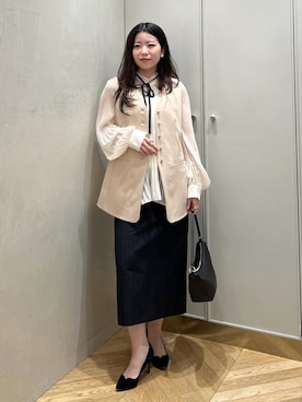 Hiyoさん（レディース・153cm）の冬コーディネート