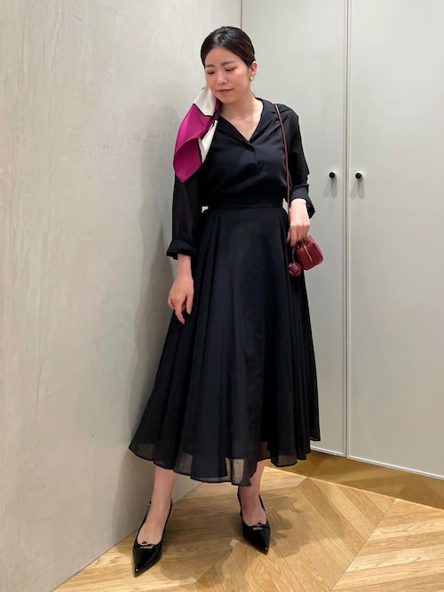 セール】マナードボイルシアー開襟シャツ/セットアップ対応（シャツ