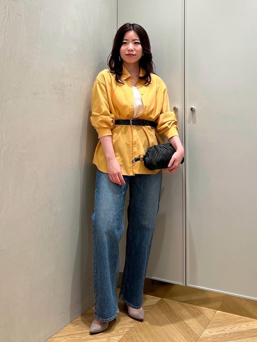 ブラウス シャツ 「洗える」ファンクションオーバーシャツ レディース ROPE' ブラウス シャツ 「洗える」ファンクションオーバーシャツ
