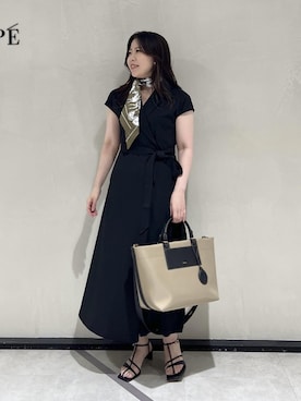 「ROPE'（ロペ）のアイテム」を使った、Hiyoさん（レディース・153cm）の夏コーディネート