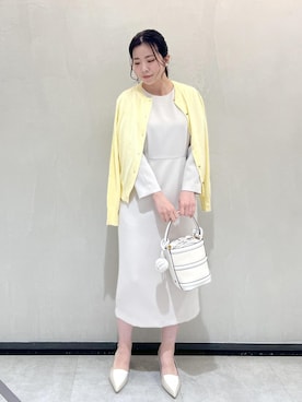 「アイテム（ワンピース/ドレス）」を使った、Hiyoさん（レディース・153cm・30代）の冬コーディネート