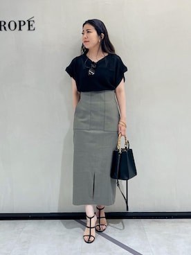 「ウェリントン」｜Hiyoさん（レディース・153cm）の夏コーディネート