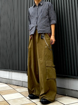「秋のシャツ着こなし術」｜マルさん（メンズ・172cm）の秋コーディネート