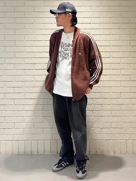 「adidas（アディダス）のSAMBA OG / アディダスオリジナルス adidas Originals（スニーカー）」を使った、STさん（メンズ・175cm）の秋コーディネート