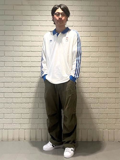 レアル・マドリード テラス アイコン 長袖 ポロシャツ