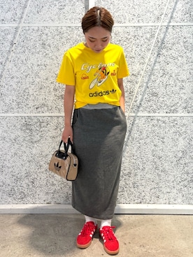 「アディダスオリジナルス」｜「アイテム（ショルダーバッグ）」を使った、nobさん（レディース・148cm）の夏コーディネート