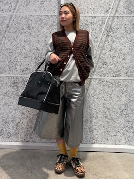 nobさん（レディース・148cm）の冬コーディネート