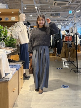 himeさん（レディース・160cm）の冬コーディネート