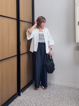 「Chez toi（シェトワ）のアイテム」を使った、himechaさん（レディース・160cm）の夏コーディネート
