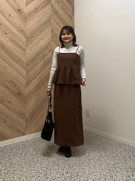 himeさん(レディース・160cm)の冬コーディネート