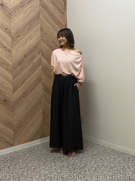 「Chez toi（シェトワ）のアイテム」を使った、himechaさん（レディース・160cm）の夏コーディネート