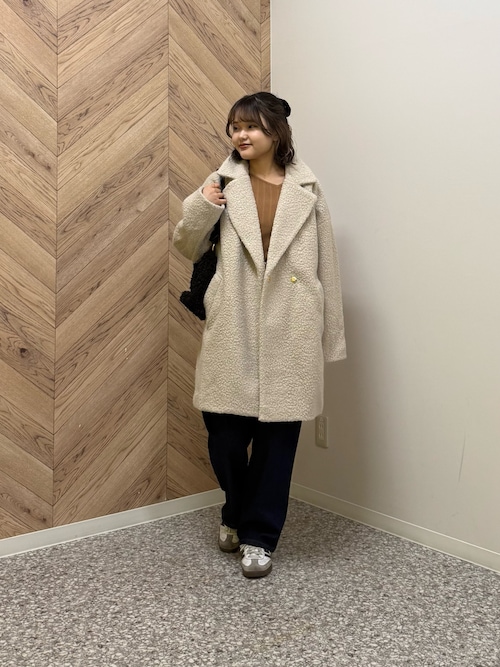 アシメスクエアニット