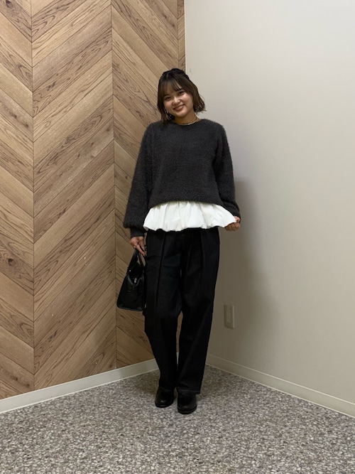 【大人気リバイバル】シャギーニット