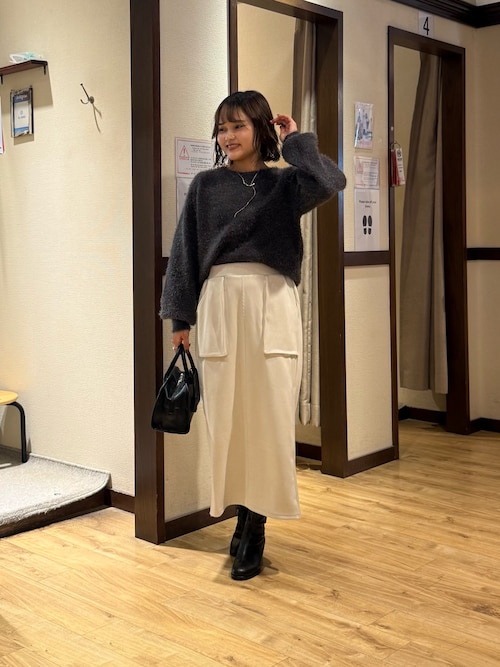 【大人気リバイバル】シャギーニット