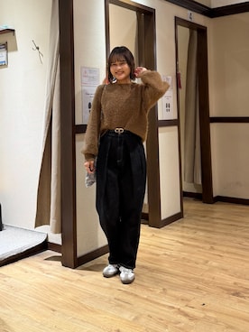 「Chez toi（シェトワ）のアイテム」を使った、himeさん（レディース・160cm）の秋コーディネート