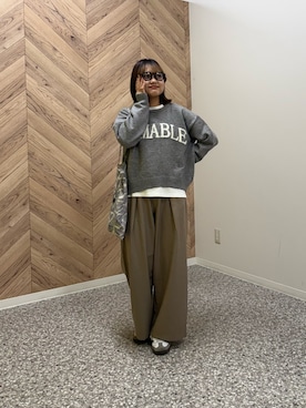 himeさん（レディース・160cm）の冬コーディネート