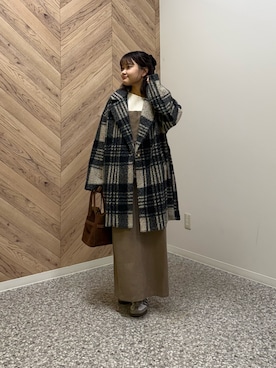 himeさん(レディース・160cm)の冬コーディネート