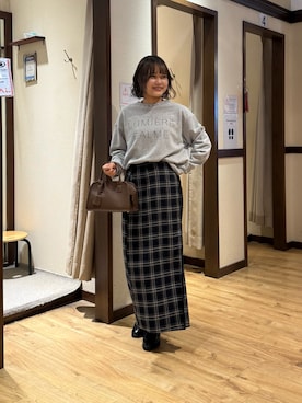 「Chez toi（シェトワ）のアイテム」を使った、himeさん（レディース・160cm）の秋コーディネート