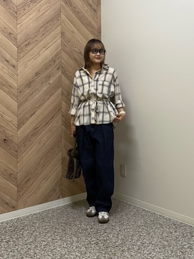 himeさん(レディース・160cm)の秋コーディネート