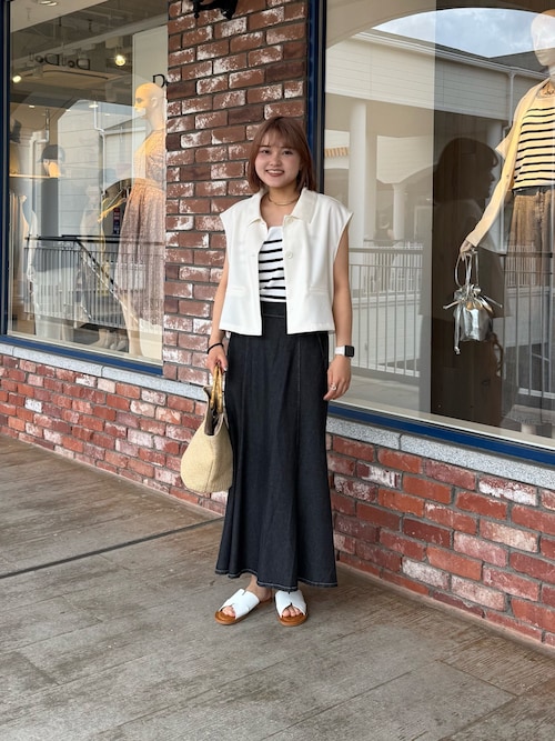 Chez toiのトップスを使ったコーディネート(ZOZOTOWN Yahoo!店