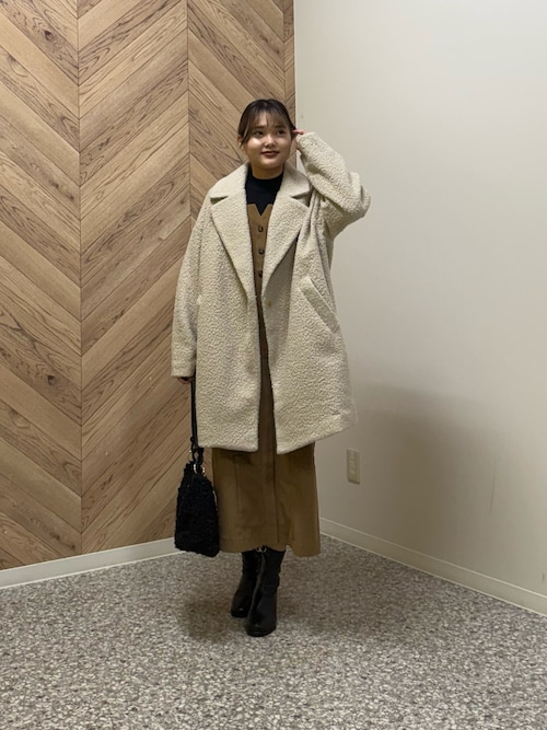 ブークレファーチェックコート