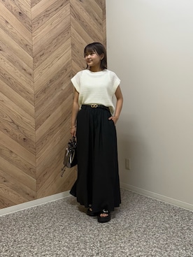 「Chez toi（シェトワ）のアイテム」を使った、himechaさん（レディース・160cm）の夏コーディネート