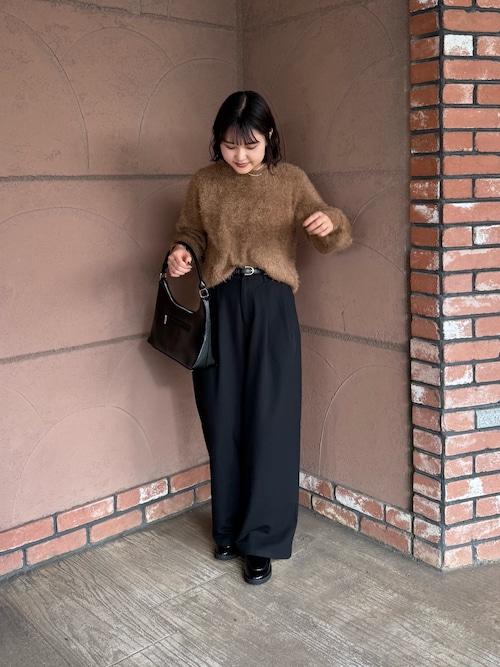 【大人気リバイバル】シャギーニット