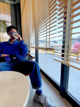 「Needles（ニードルス）のアイテム（バッグ）」を使った、ranaoranaoさん（メンズ・171cm）の春コーディネート