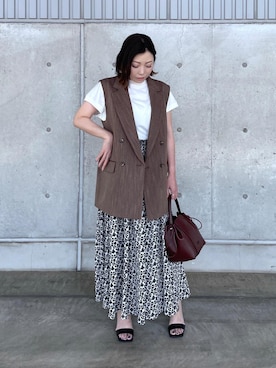 MAKIさん（レディース・151cm）の夏コーディネート