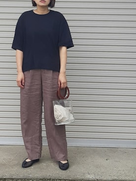 「アイテム（イヤーカフ）」を使った、midoさん（レディース・164cm・30代）の夏コーディネート