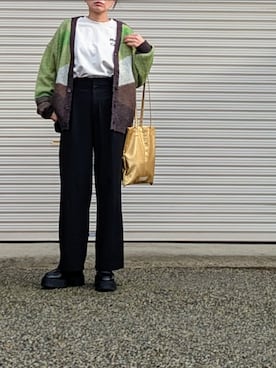 「MAISON SPECIAL（メゾンスペシャル）のアイテム」を使った、midoさん（骨格ナチュラル・レディース・164cm）の冬コーディネート