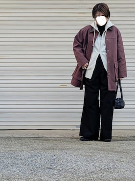 「URBAN RESEARCH ROSSO WOMEN（アーバンリサーチ　ロッソ）のアイテム」を使った、midoさん（レディース・164cm）の冬コーディネート