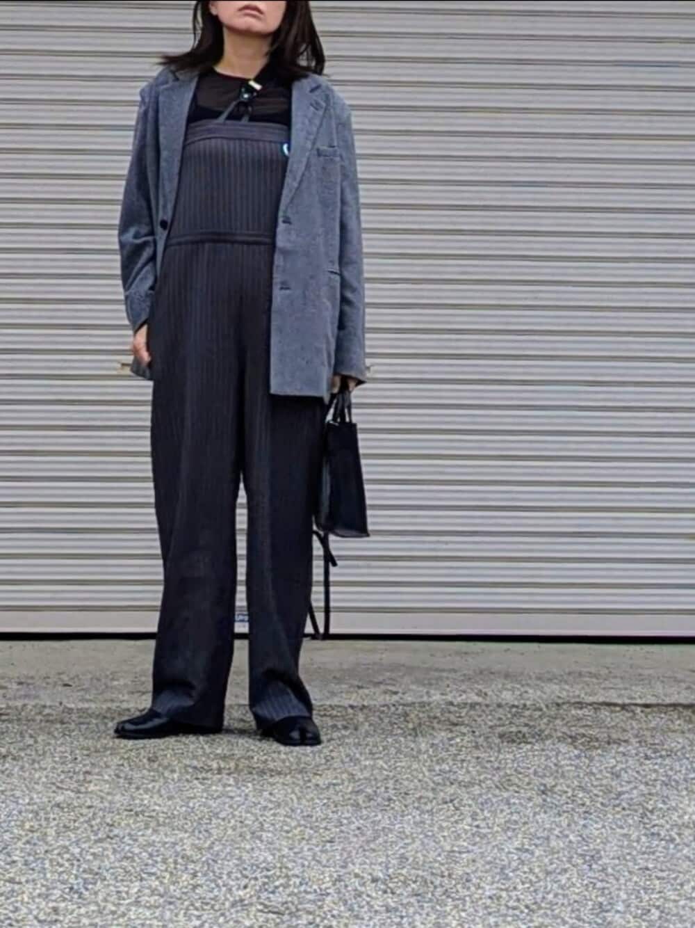 LA PEAU DE GEM】ベアトップロンパースを使った人気ファッション