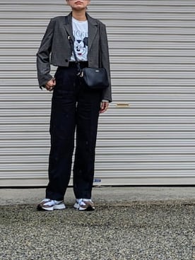 「ミッキー」｜midoさん（レディース・164cm）の秋コーディネート