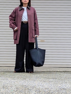 「BEAUTY&YOUTH UNITED ARROWS（ビューティーアンドユースユナイテッドアローズ）のアイテム」を使った、midoさん（レディース・164cm）の秋コーディネート