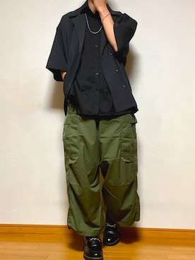 「CIASENSE」｜みやげさん（メンズ・174cm）の春コーディネート