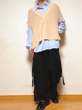 「CIASENSE」｜みやげさん（メンズ・174cm）の春コーディネート