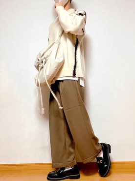「CIASENSE」｜みやげさん（メンズ・174cm）の春コーディネート
