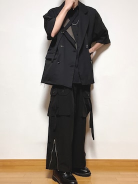 「CIASENSE」｜みやげさん（メンズ・174cm）の夏コーディネート