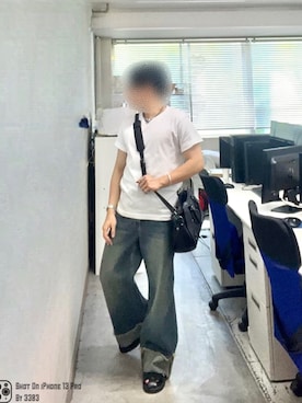 「アイテム（アクセサリー）」を使った、無名さん（メンズ・157cm）の夏コーディネート