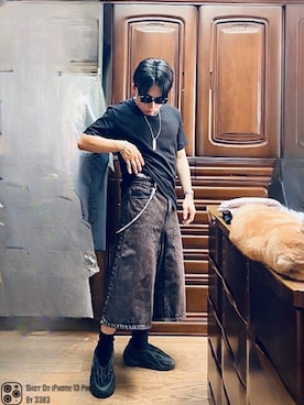 「GUCCI（グッチ）のアイテム」を使った、無名さん（メンズ・157cm）の春コーディネート