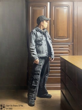 「アイテム（シューズ）」を使った、無名さん（メンズ・157cm）の冬コーディネート