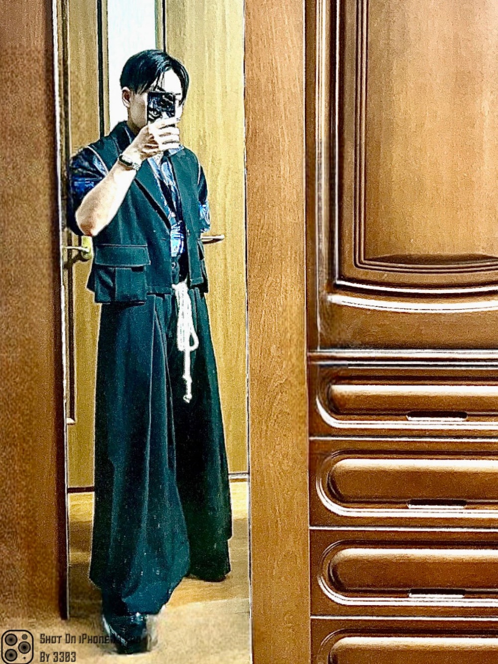 CLEL】TR Loose HAKAMA Pants & Rope Belt/TRルーズ 袴パンツ