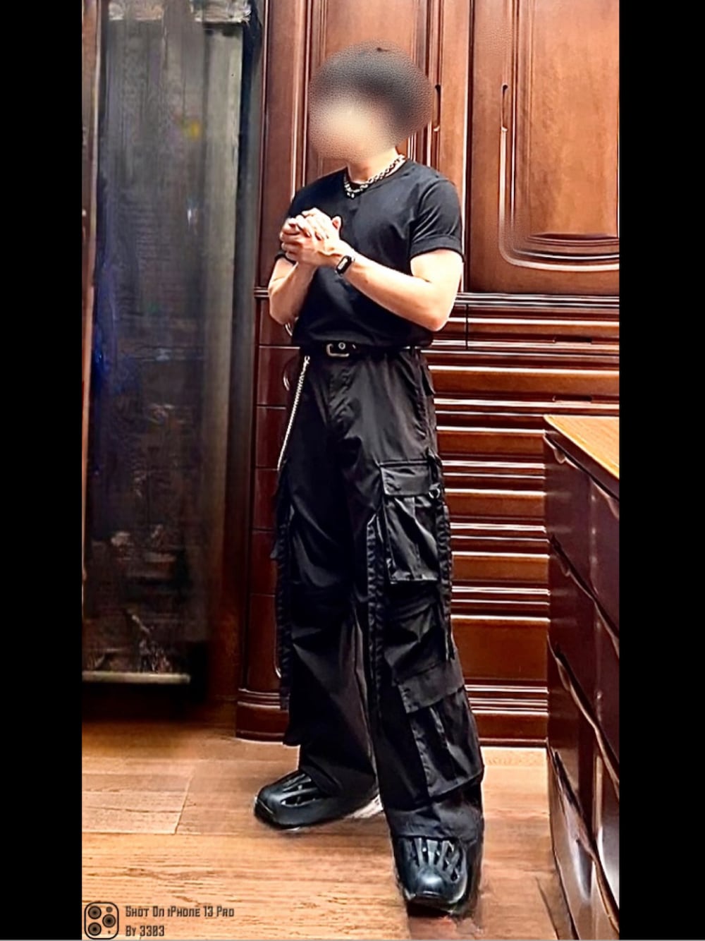 CLEL】2way Design Nylon Techno Pants / 2wayデザイン ナイロン