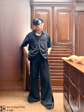 「アイテム（シューズ）」を使った、無名さん（メンズ・157cm）の夏コーディネート
