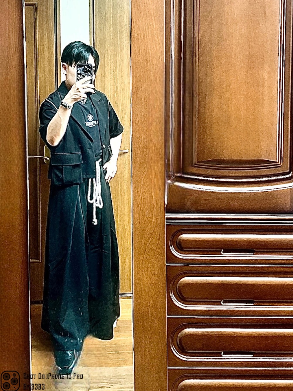 CLEL】TR Loose HAKAMA Pants & Rope Belt/TRルーズ 袴パンツ