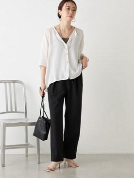 akane.mさん（レディース・162cm）の夏コーディネート